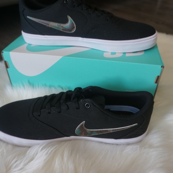 Nike SB Solar Canvas skateboarding shoes black - Picture 4 of 6